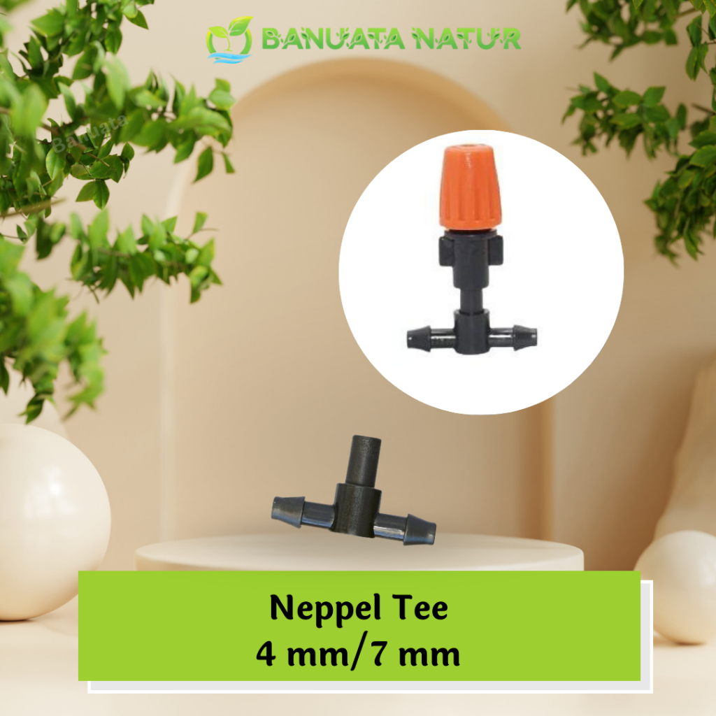 Jual NEPPEL TEE - ALAT FERTIGASI HIDROPONIK Nepel Berkualitas- Banuata ...
