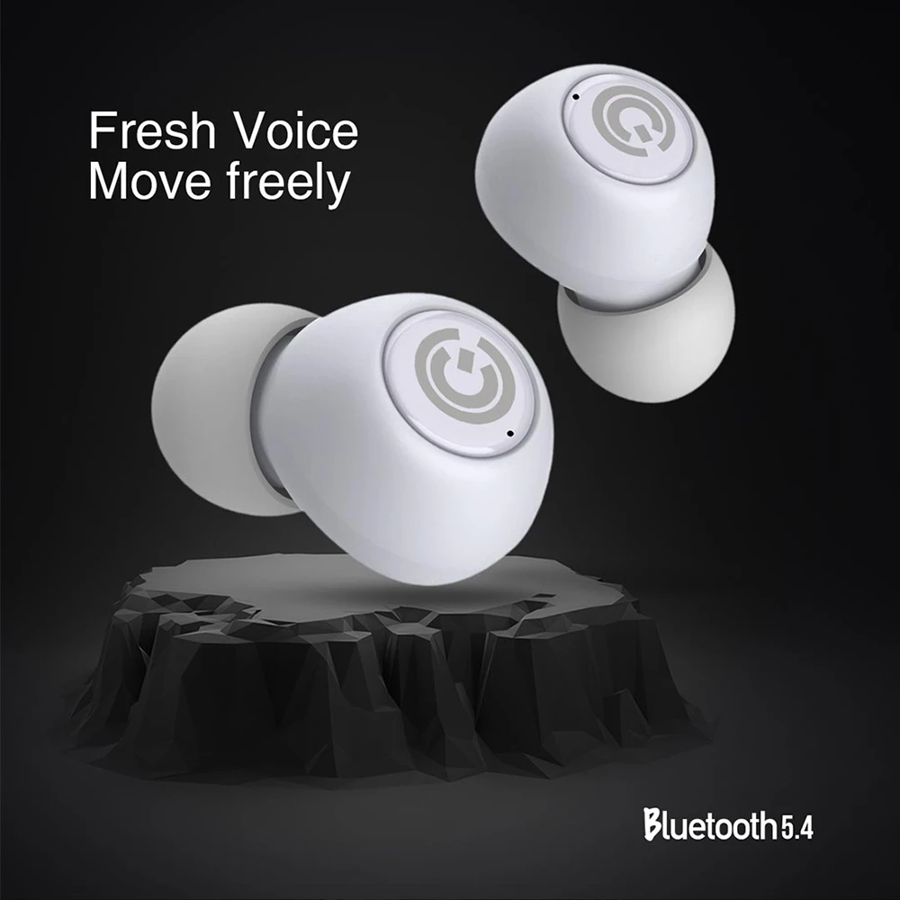 SonicGear Earphone EarPump TWS Jewel 2 ENC Bluetooth 5.4 Wireless Earbuds with Battery Percentage Display