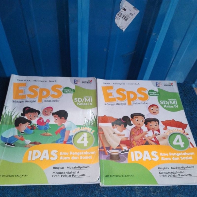 Jual BUKU ESPS IPAS / ILMU PENGETAHUAN ALAM DAN SOSIAL KELAS 4 SD ...
