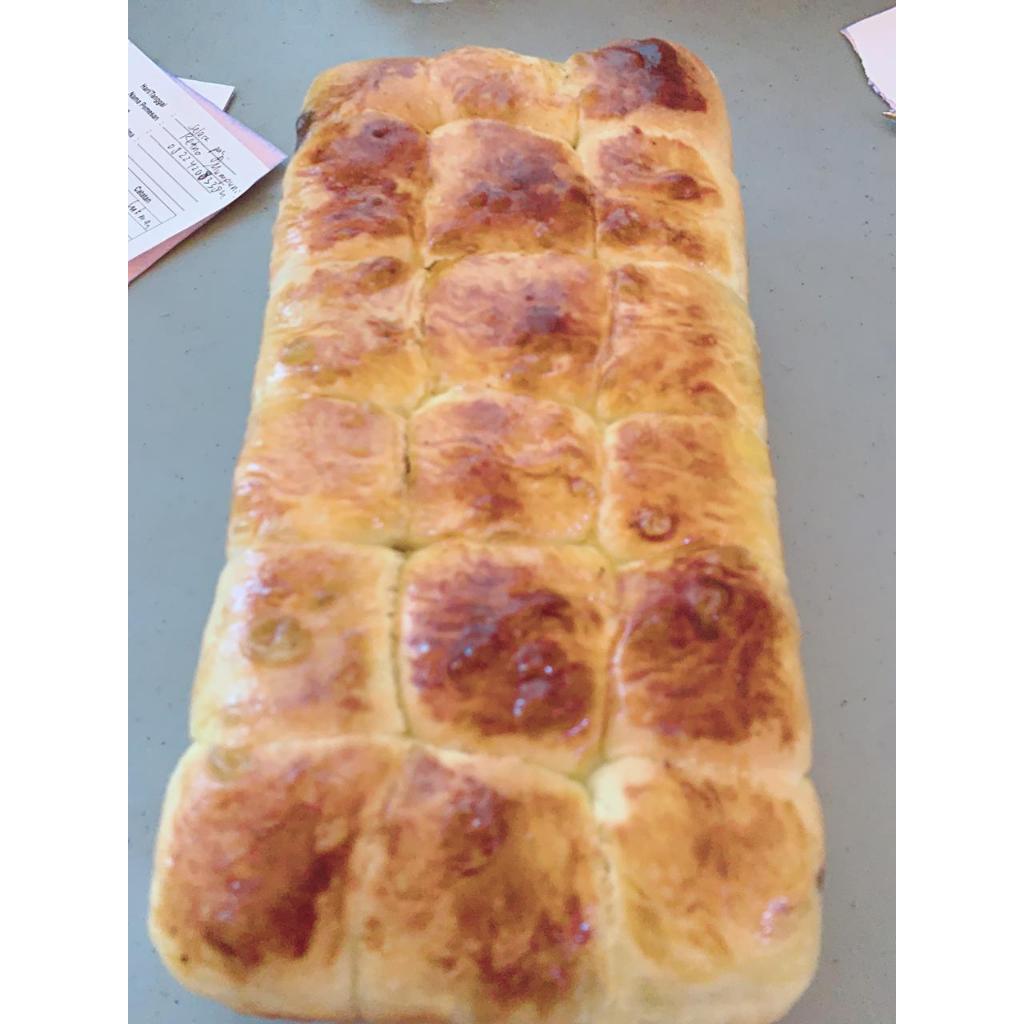 Jual Deluca Cake Roti Kasur Satu Loyang 12*25*10 cm Coklat Keju Roti ...