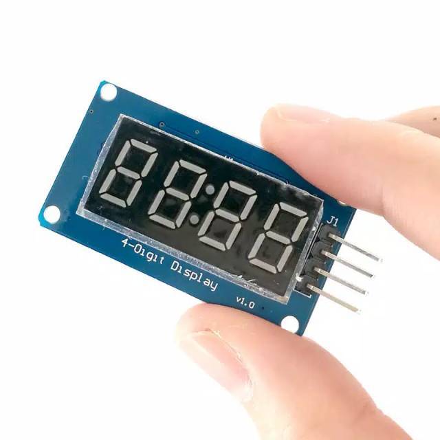 Jual 4 Bits Digital Tube LED Display Module With Clock Display TM1637 ...