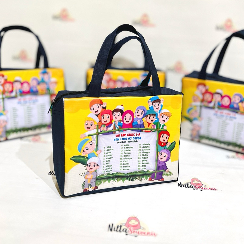Jual Souvenir Perpisahan Tas Graduation Akhirusannah Sekolah Custom ...
