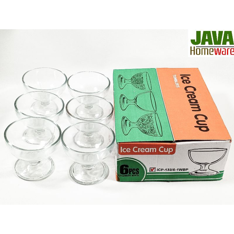 Jual GELAS KACA ICE CREAM CUP | GELAS KACA DESSERT | GELAS KACA ...