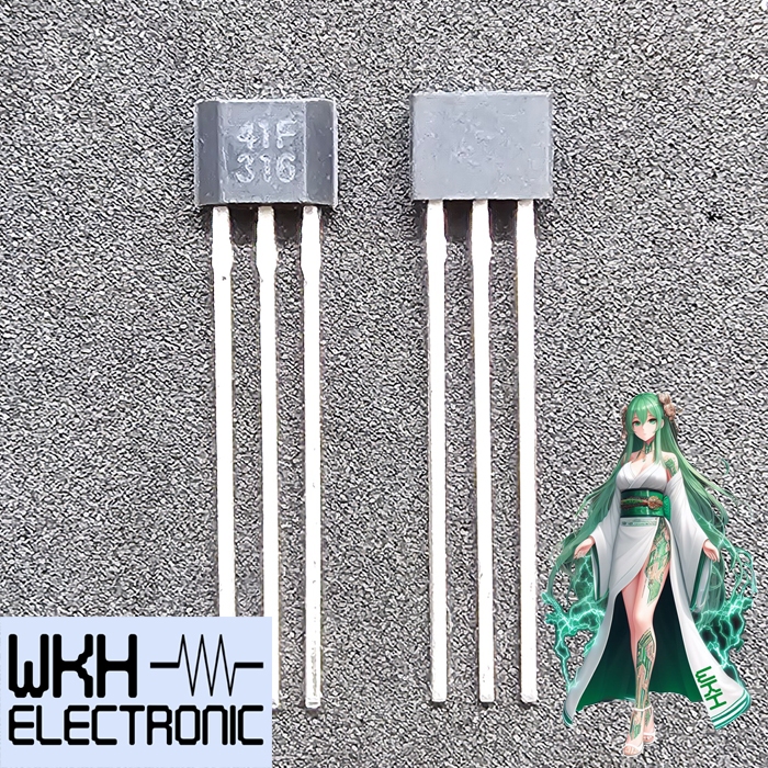 10 Pcs 41F 0H41 SH41 SS41F S41 Bipolar Hall Element Sensor Motor
