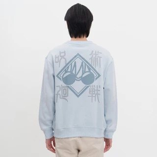 M231 - Jujutsu Kaisen Gojo Crewneck Biru Muda 0449