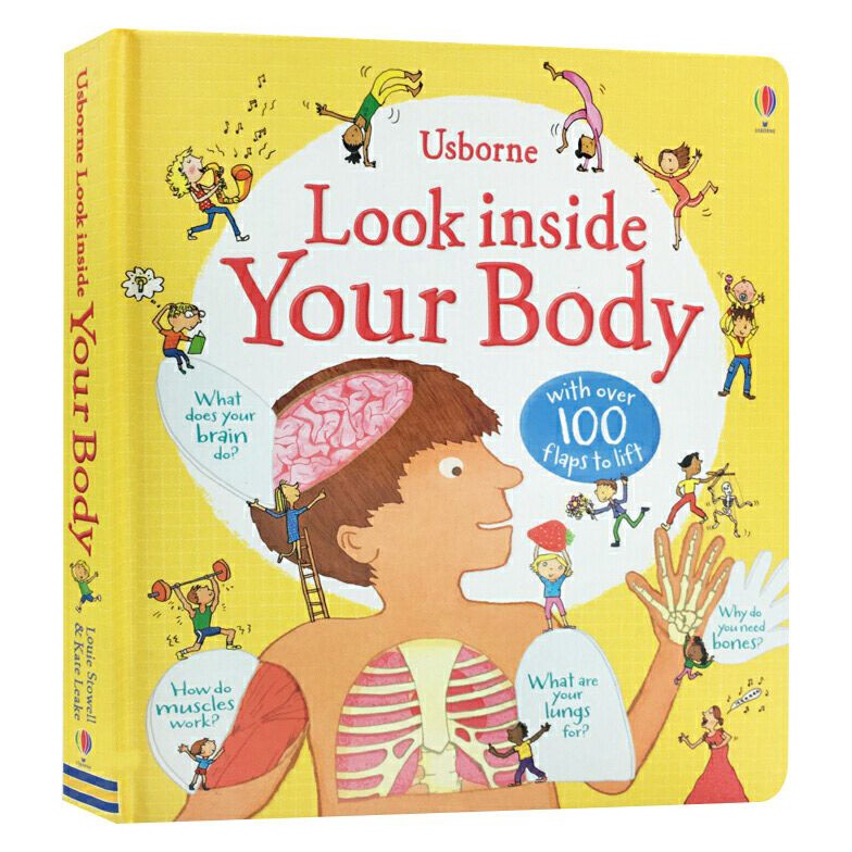 Jual KODE J89R Edu Usborne Book Look Inside Your Body Buku Cerita Anak ...