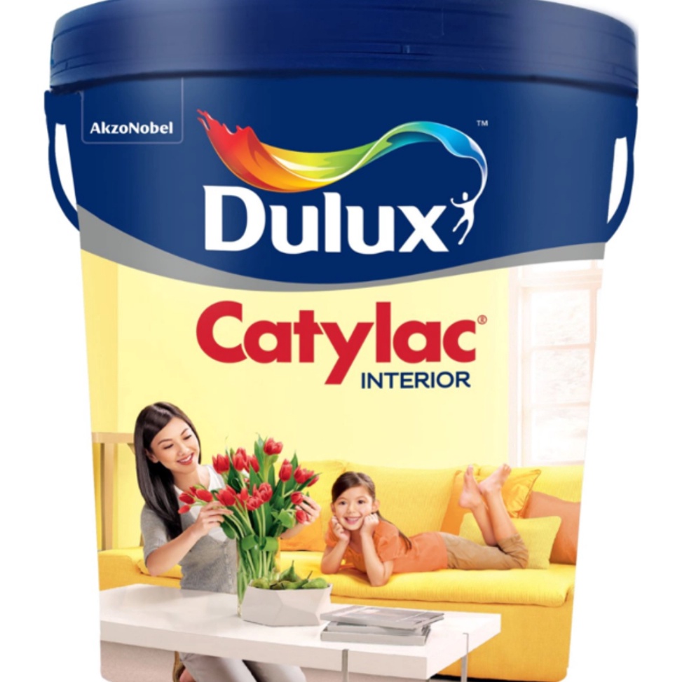 Jual KODE X57R Cat Tembok Interior Dulux Catylac 5 Kg Shopee Indonesia