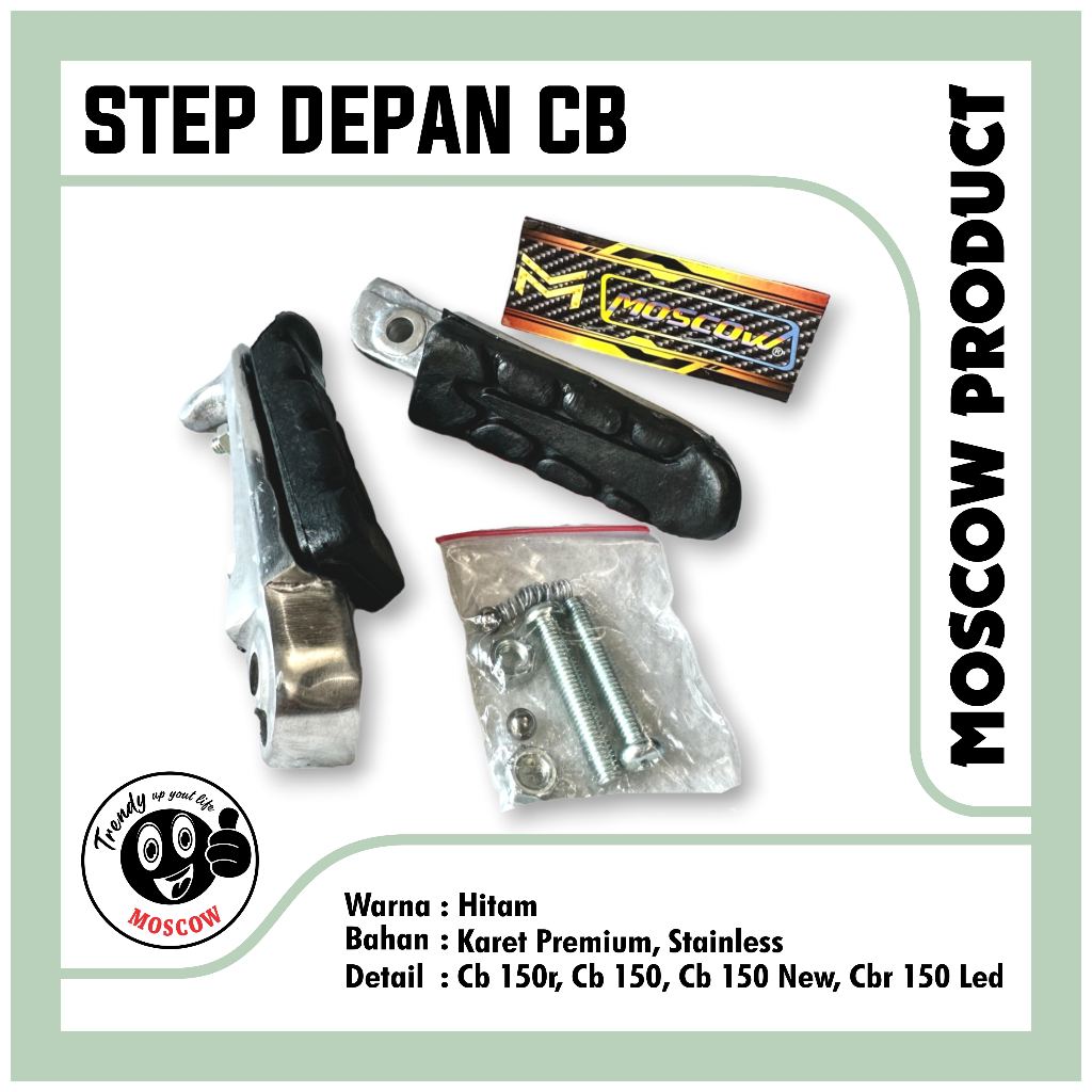 Jual FOOTSTEP DEPAN CB 150R CBR 150 STEP CB PIJAKAN KAKI HONDA CB 150 ...