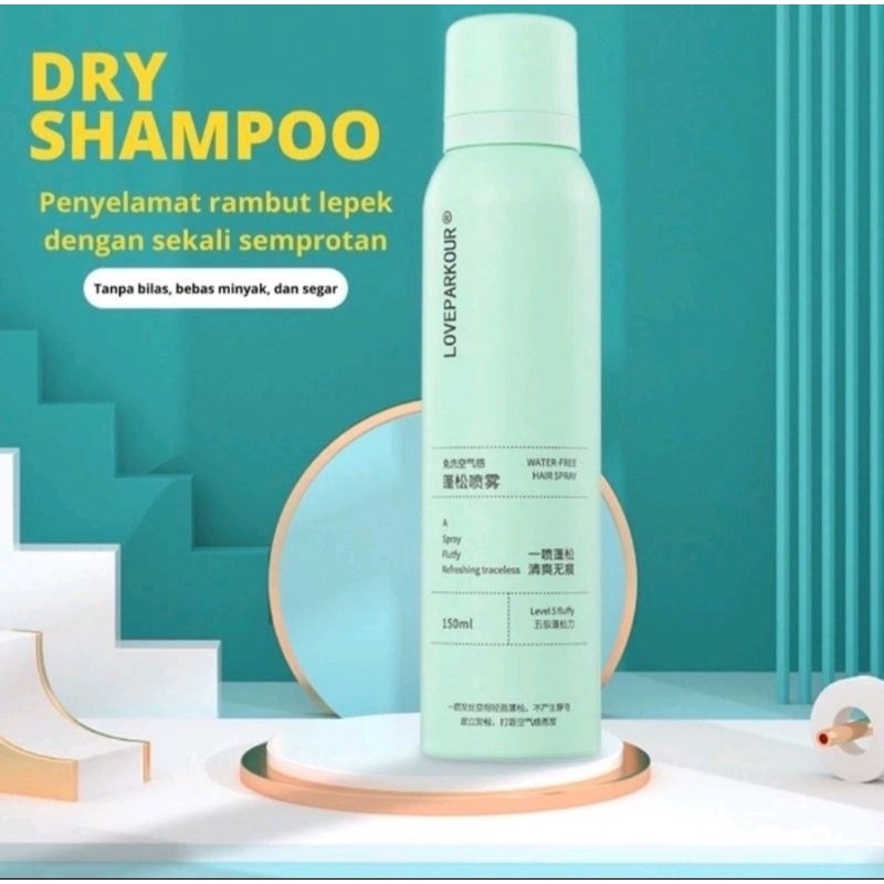 Jual Dry Shampoo Semprotan Rambut Kering Untuk Mengembangkan Rambut ...
