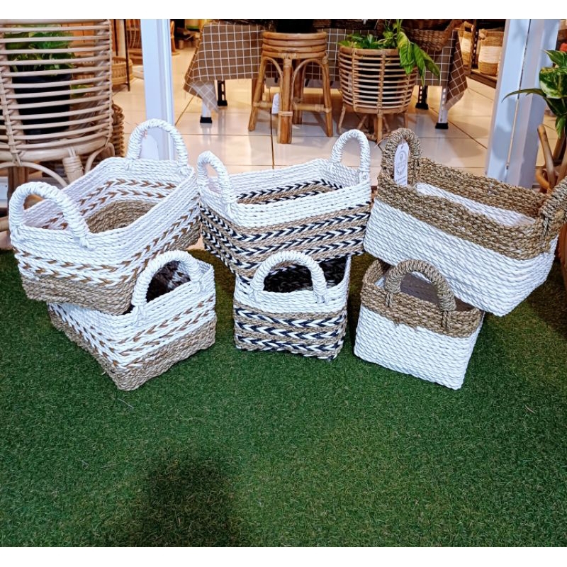 Jual Keranjang Hampers/Hamper Anyaman Ramadhan/Homedecor/Parcel ...