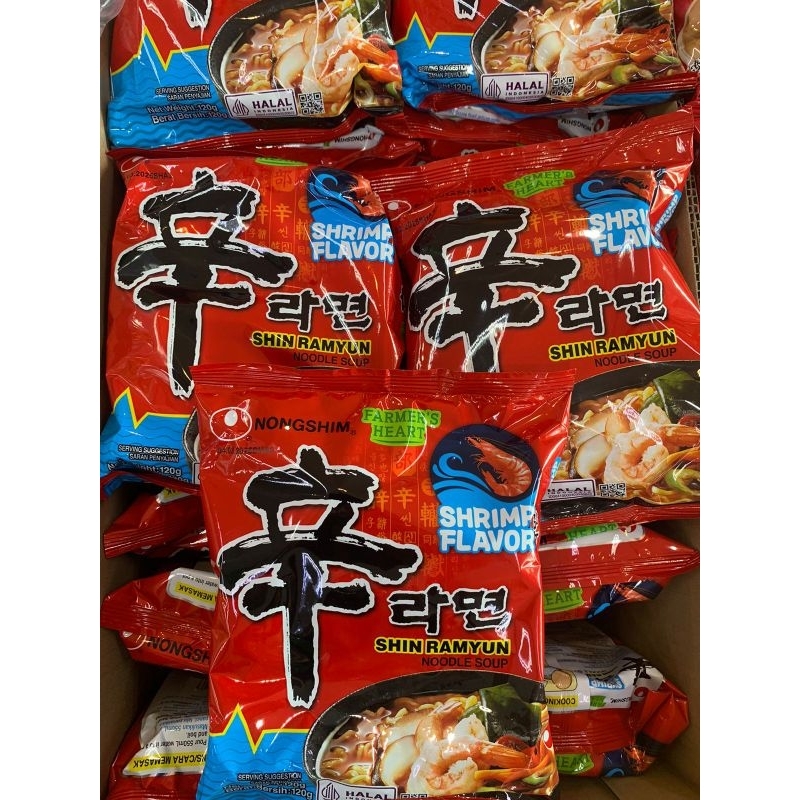 Jual NONGSHIM SHIN RAMYUN SHRIMP FLAVOR | Shopee Indonesia