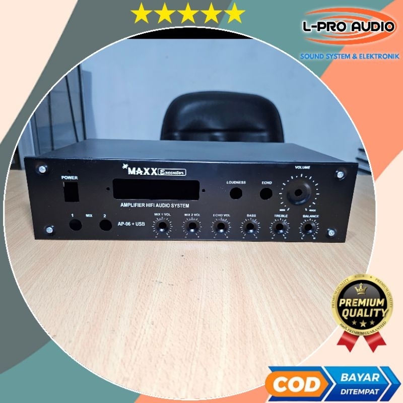 Jual Box amplifier AP06 USB muat trafo 5A Shopee Indonesia