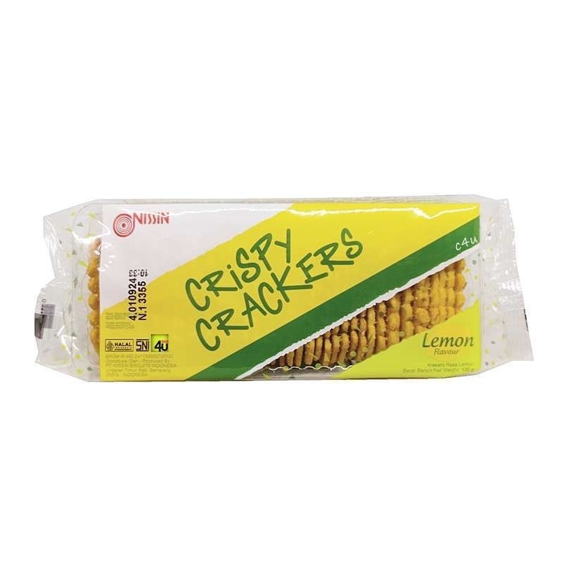 Jual Nissin Crispy Crackers Lemon 130 gram | Shopee Indonesia
