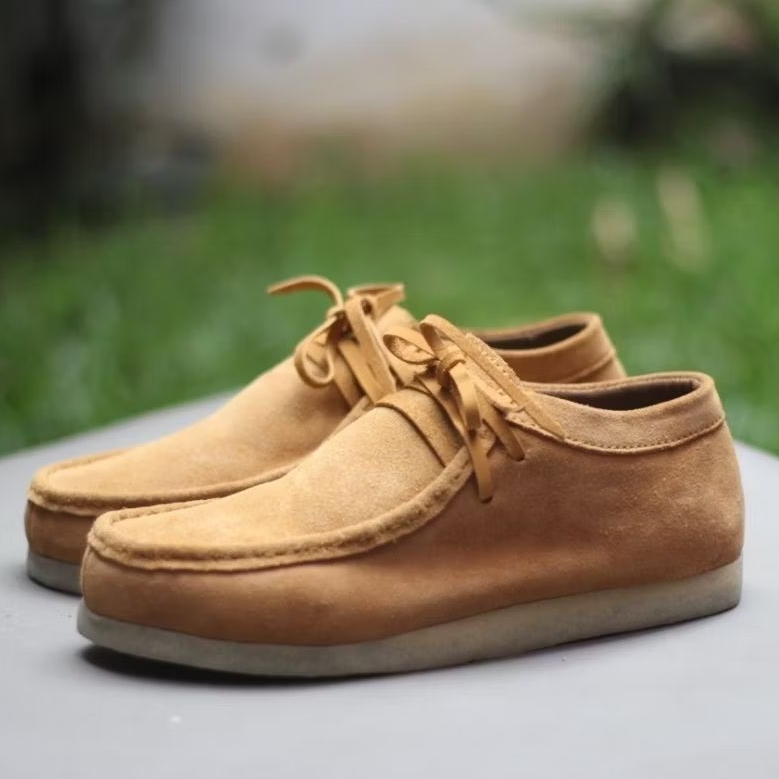 Jual Sepatu Kasual Pria Sepatu Chungky Wallabee Sepatu Casual Pria