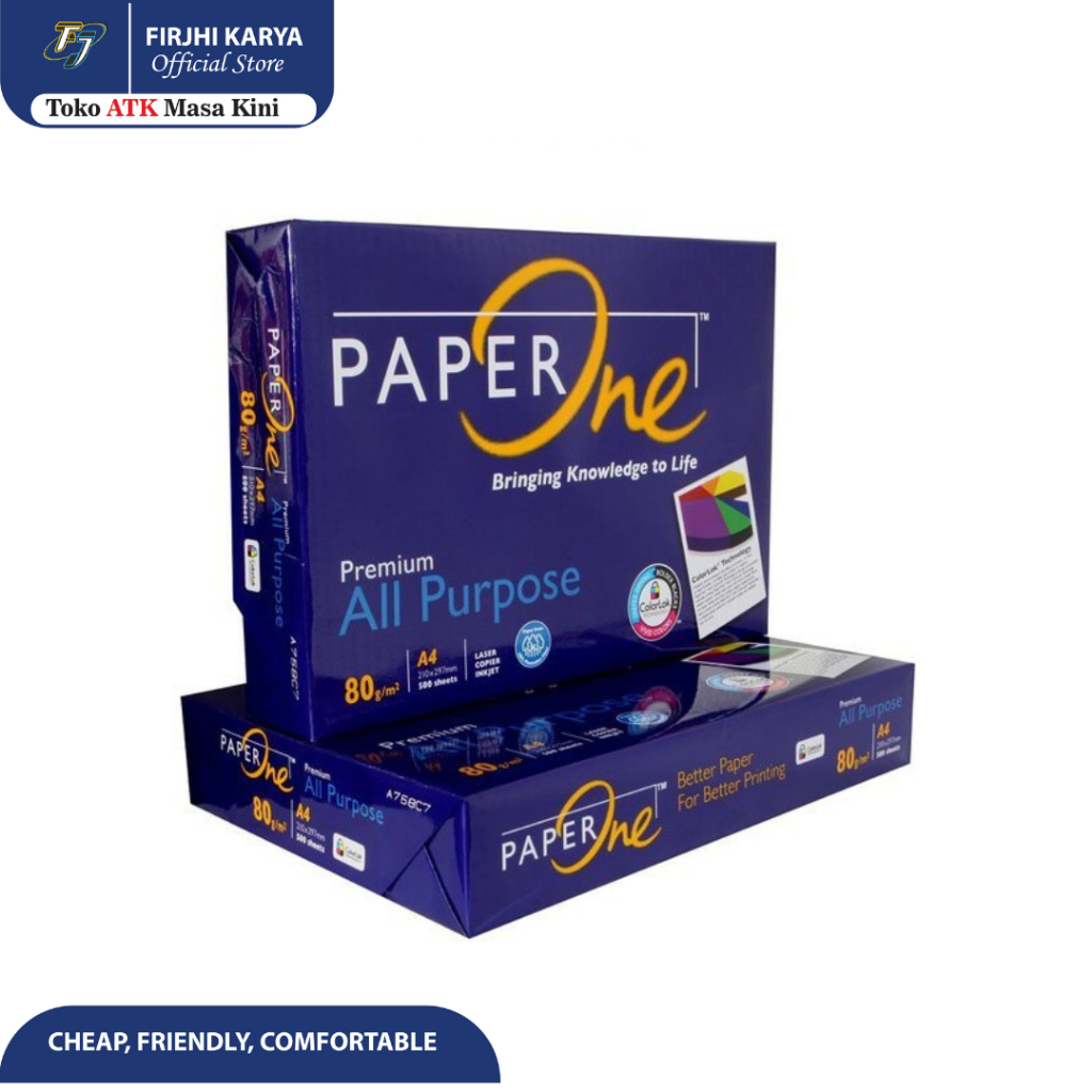 Jual KERTAS HVS A4 1 RIM 80Gsm COPY PAPER | Shopee Indonesia