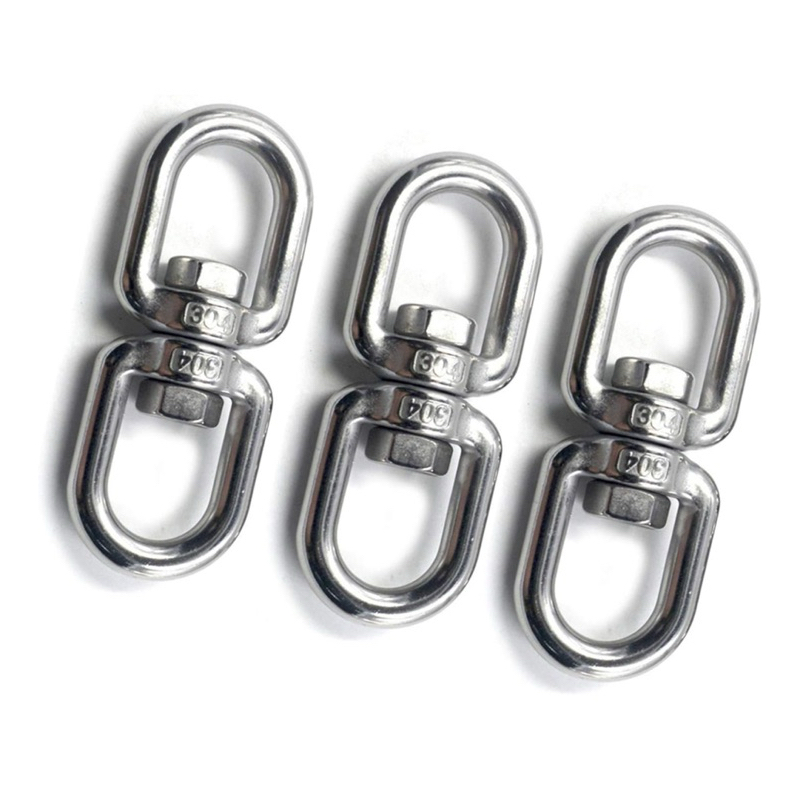 Jual Swivel Shackle Ring M6 Kili Kili 6cm Stainless Steel 304 300kg ...