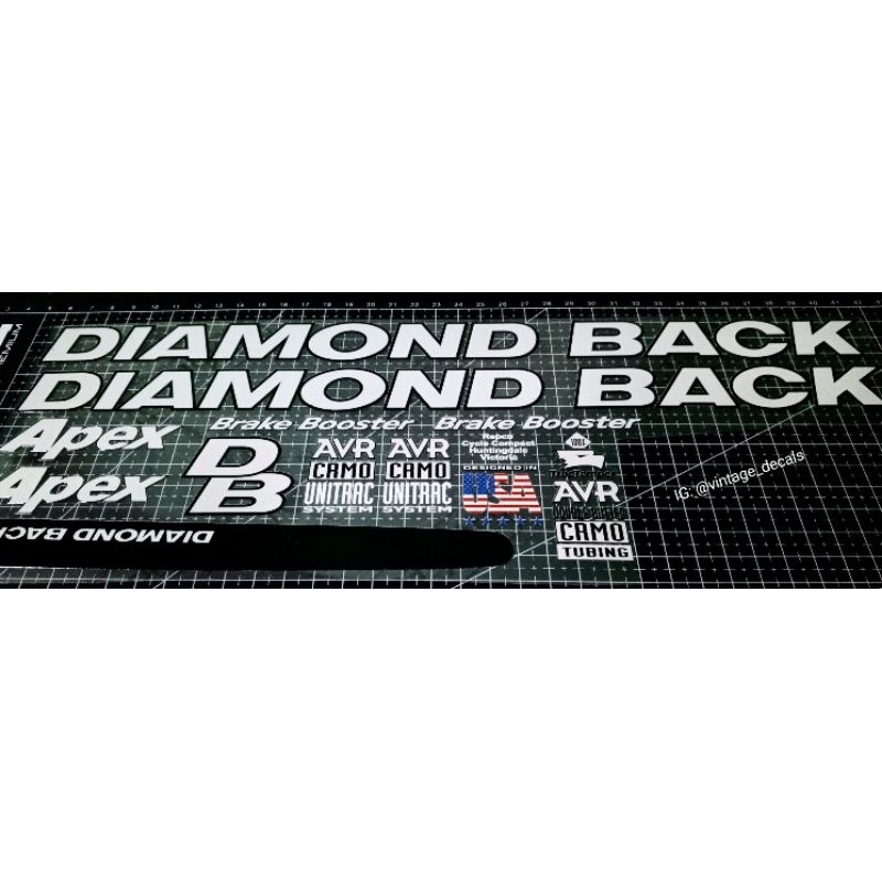 Jual sticker decals diamondback db Apex | Shopee Indonesia