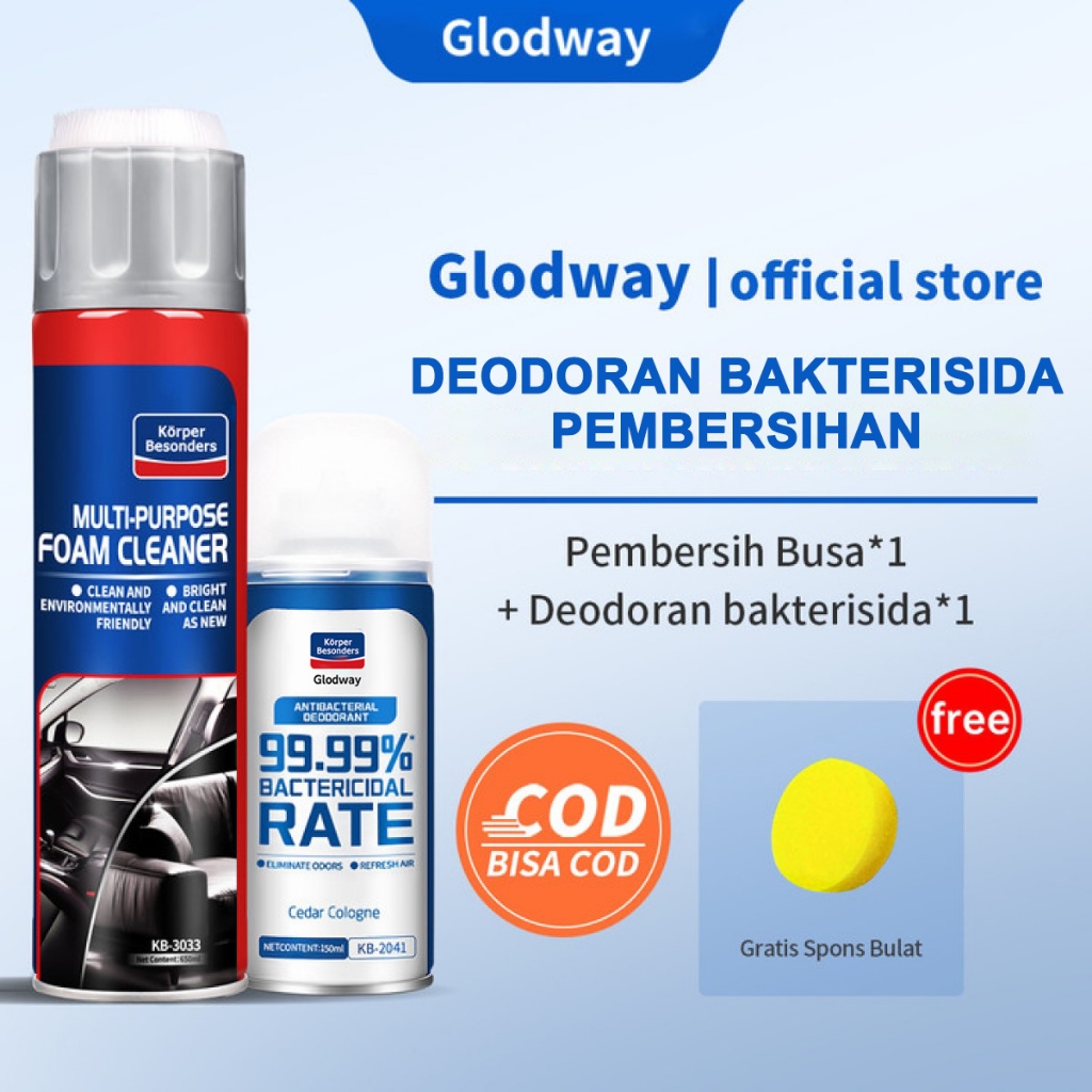 Jual Promo Botol Lebih Murah Glodway Motor Care Mobil Rumah Interior Multi Purpose Sikat