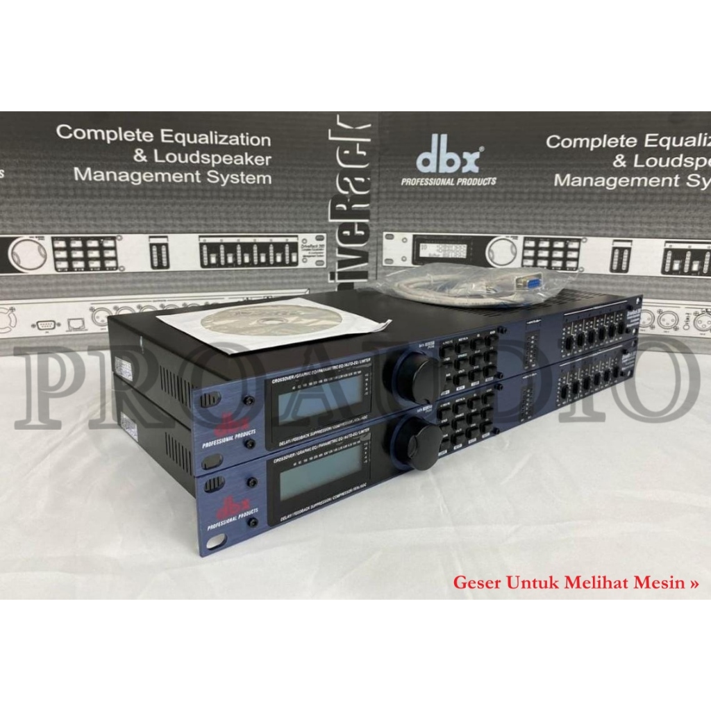 Jual Management DBX Drive Rack 260 Grade A + Trafo - Non Switching ...