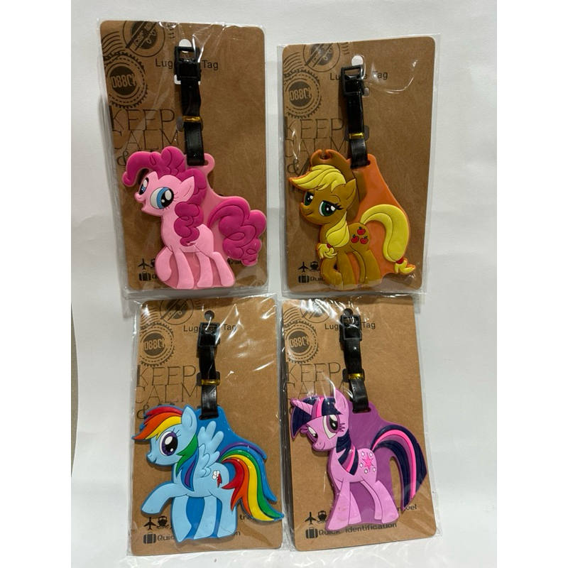 Jual luggage tag/gantungan koper little pony and friends | Shopee Indonesia