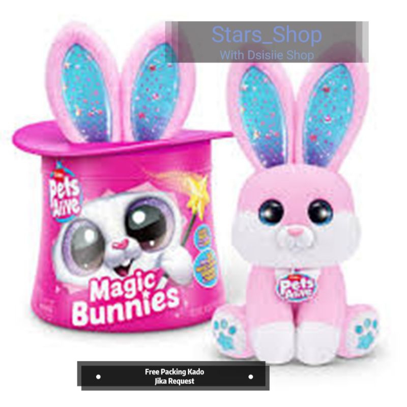 Jual Zuru Pets Alive Magic Bunnies Plush Original | Shopee Indonesia
