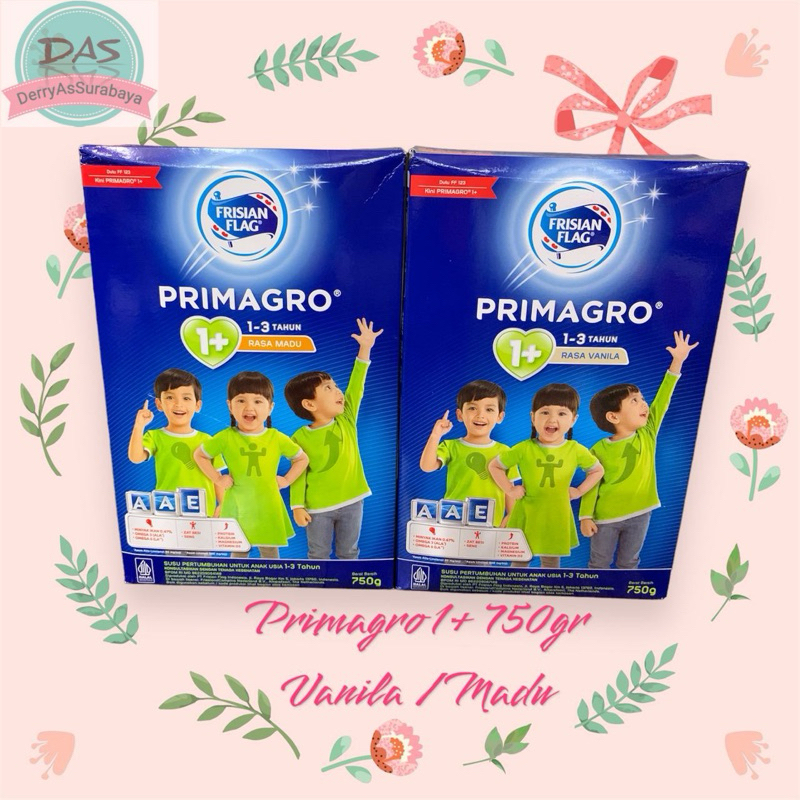 Jual Primagro 1+ 750gr Vanilla Madu (1-3tahun) | Shopee Indonesia