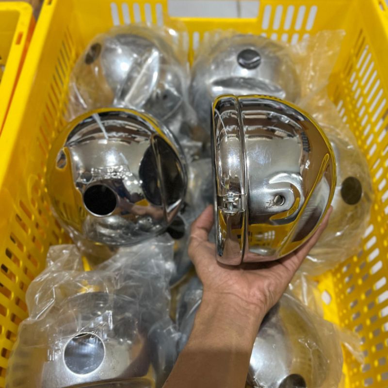 Jual BATOK CB 125 SAKATECH CROM DETAIL BAHAN BESI PRESISI MIRIP ...