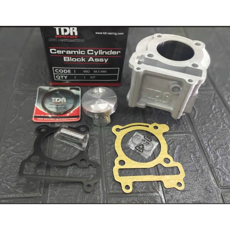 Jual Blok TDR Seher Forged Piston Kit Bore Up Yamaha MIO Sporty - 58.5 ...