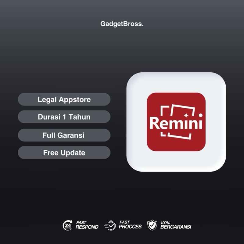Jual Remini Pro iOS Bergaransi 1 Tahun | Shopee Indonesia