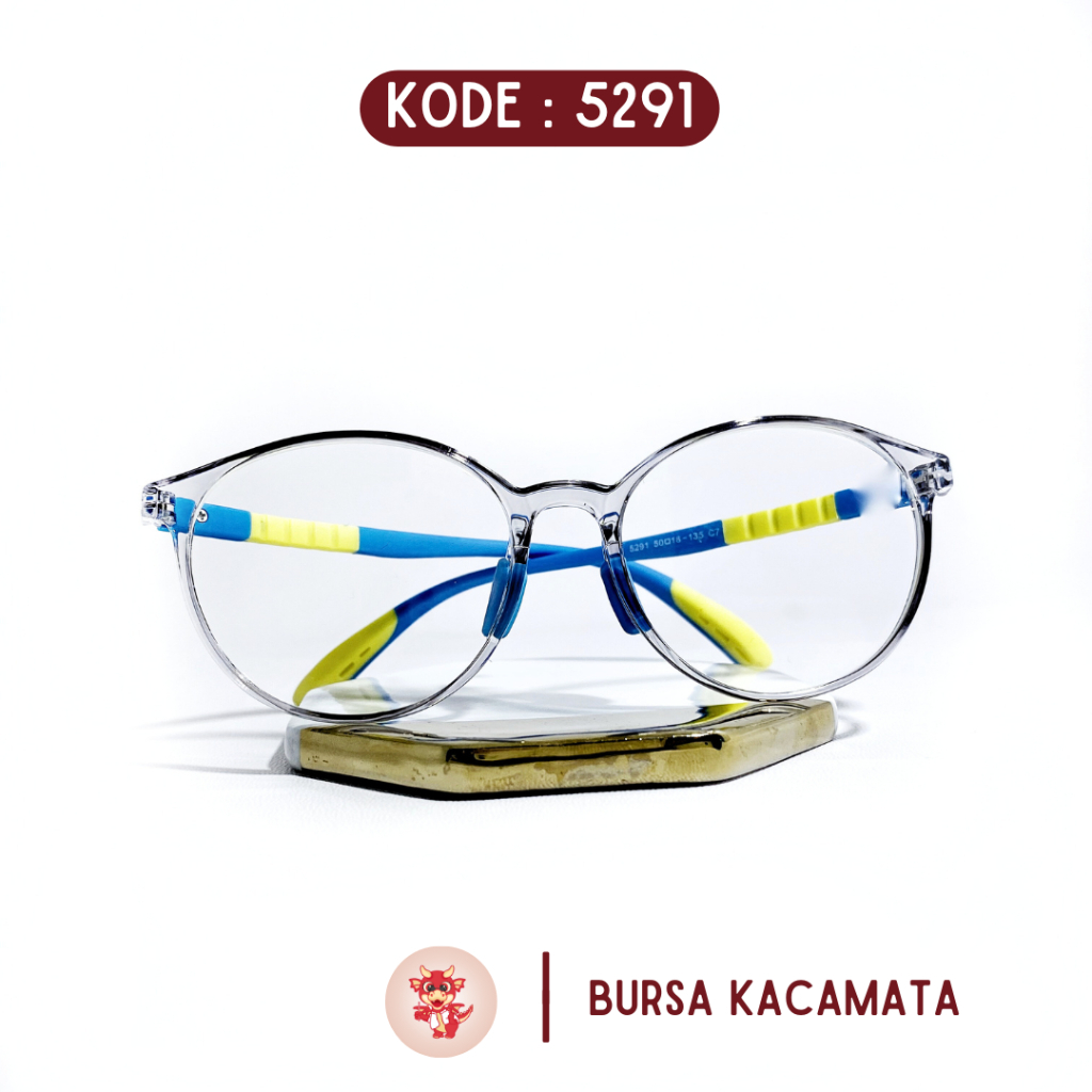 Jual Bursa Kacamata - Frame Kacamata Anak Kode 5291 - Normal/Minus ...