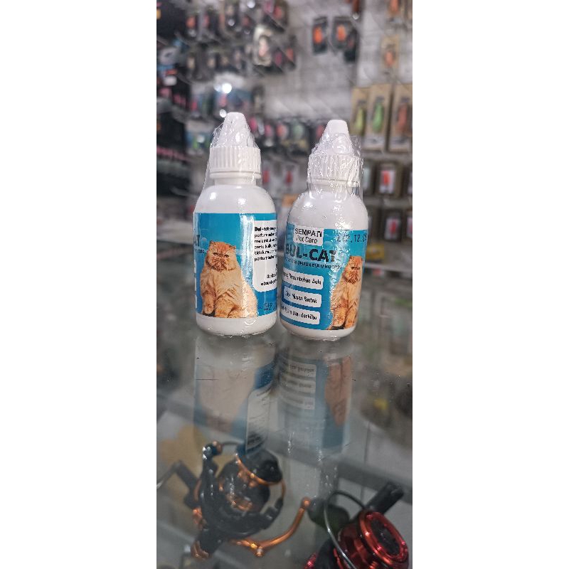 Jual BUL CAT penumbuh dan pencegah bulu rontok pada kucing 60 ml ...