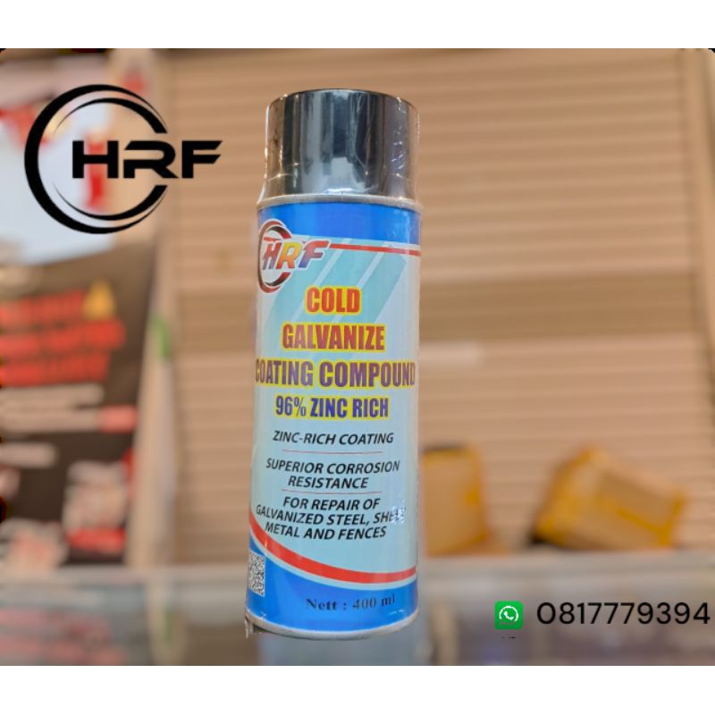 Jual HRF COLD GALVANIZE COATING COMPOUND 96% zinc rich | Shopee Indonesia