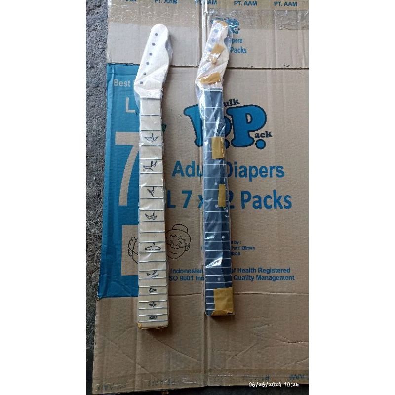 Jual Request neck telecaster inlay PRS | Shopee Indonesia