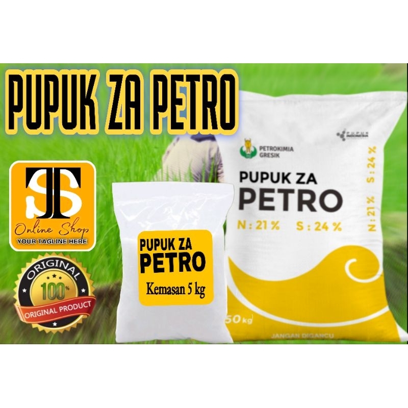 Jual PUPUK ZA PETRO KEMASAN REPACK [5 KG] | PRODUK ORIGINAL | DI ...