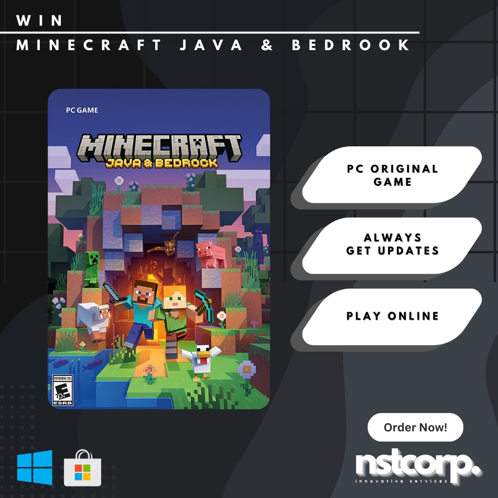 Jual KODE J2X MINECRAFT JAVA BEDROCK PC ORIGINAL | Shopee Indonesia