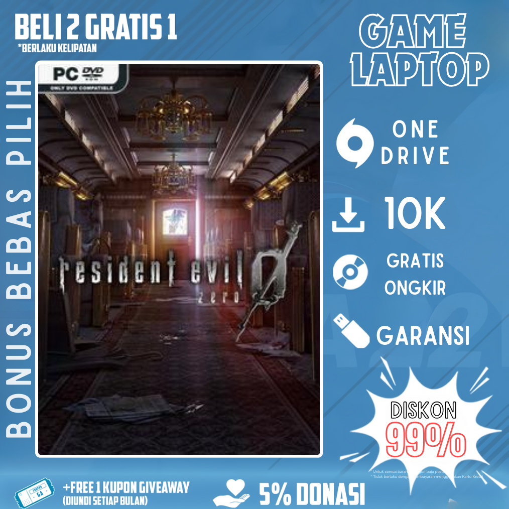 Jual Resident Evil HD REMASTER LINK DOWNLOAD GAME PC GAME