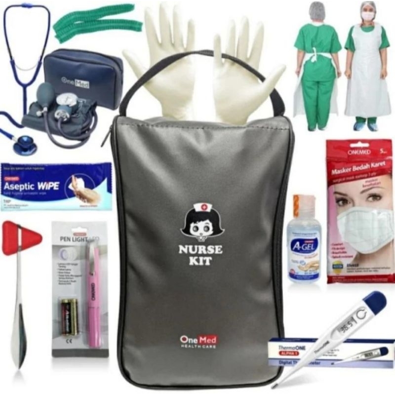 Jual Nurse Kit Onemed Set Nursing Kit One Med Paket Pemeriksaan