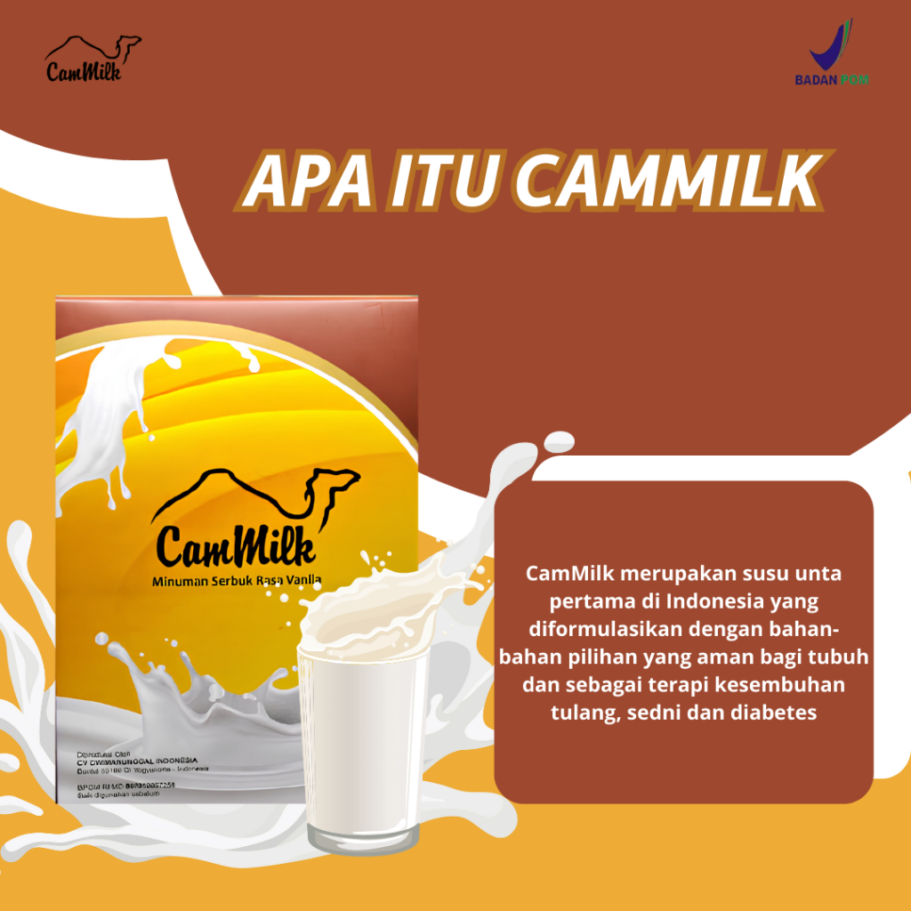 Jual SUSU UNTA KEMASAN 200 GRAM CAMMILK | Shopee Indonesia