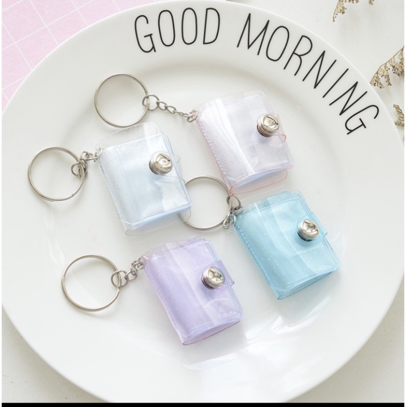Gantungan Kunci Transparent Key Ring Jual Inch Mini Photo Album