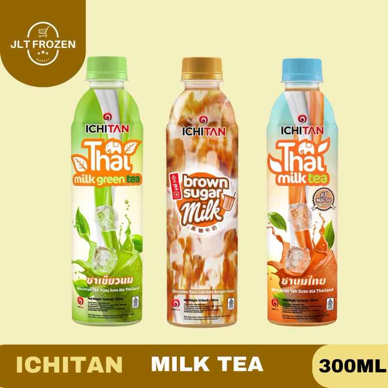 Jual Ichitan Milk Tea / Milk Tea Boba / Thai Tea Drink / Matcha Milk ...