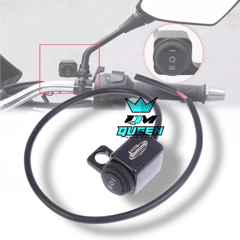Jual SAKLAR DOMINO KIRI & KANAN 1 TOMBOL KOTAK LAMPU ON OFF BESI SPION ...