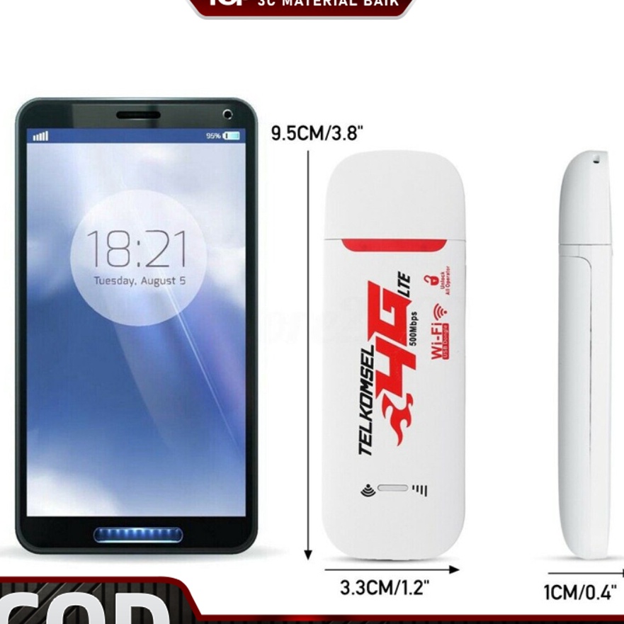 Jual KI3 Ready Stock Modem WIFI USB 4g All Operator LTE Modem USB 5Mbps ...