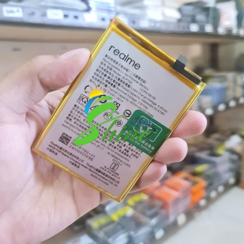 Jual Baterai Batre Realme BLP793 Original HP Realme C12 RMX2189 Battery ...