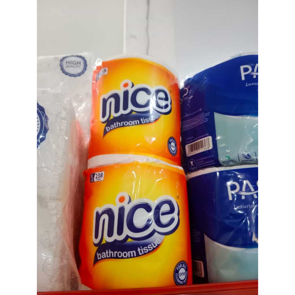 Jual BATHROOM TISSUE NICE ROLL 238S | Shopee Indonesia