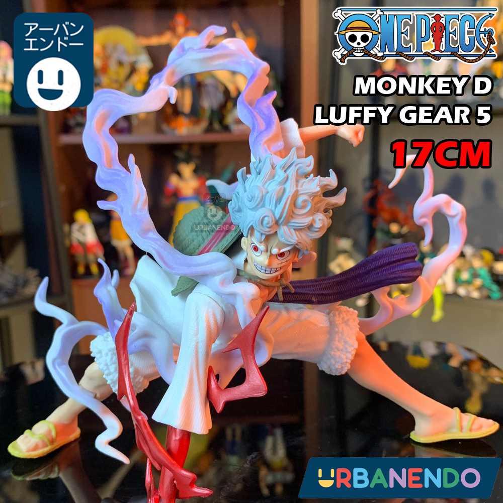 Jual Action Figure One Piece Monkey D Luffy Gear 5 17cm Statue Mainan ...