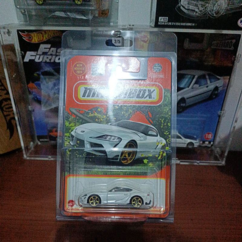 Voiture Miniature MATCHBOX Toyota Supra GR 2025 - Échelle 1:64 - Métal - Modèle Rare - Neuf