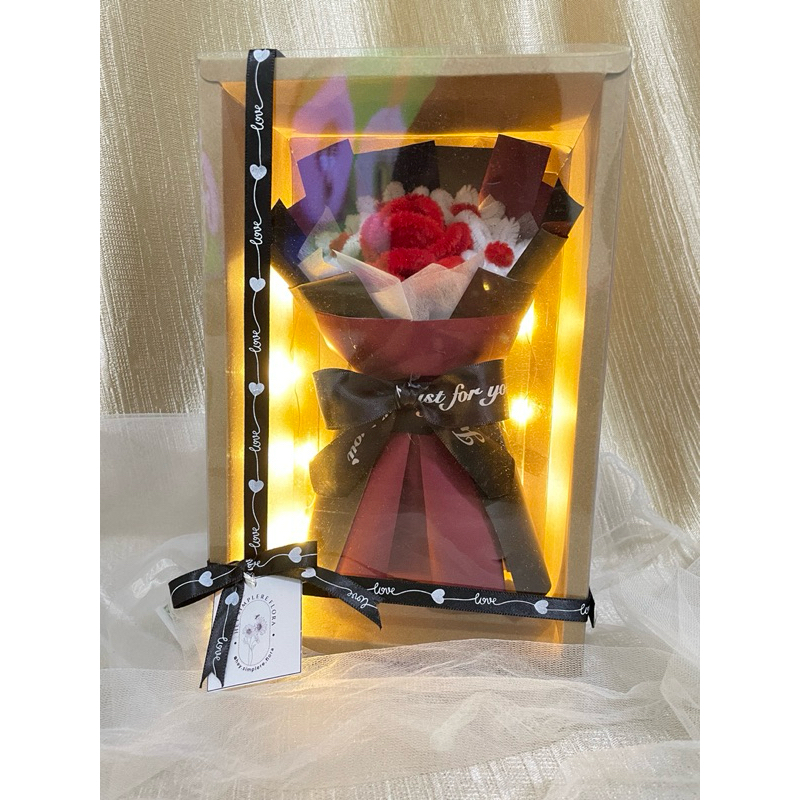 Jual Flower box || Box Flower Bouquet / Buket Bunga Mini || Mini ...