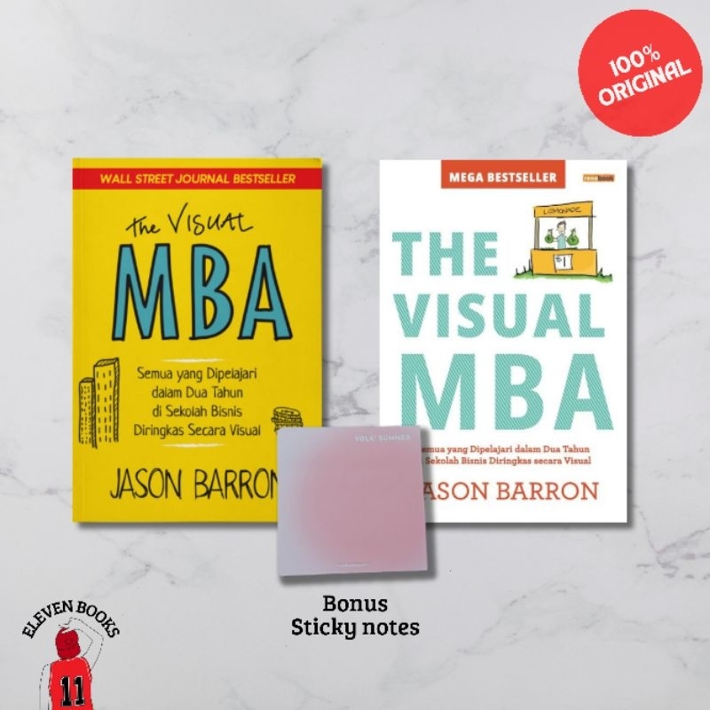 Jual BUKU BISNIS ORIGINAL The Visual MBA - Jason Barron (RENEBOOK ...