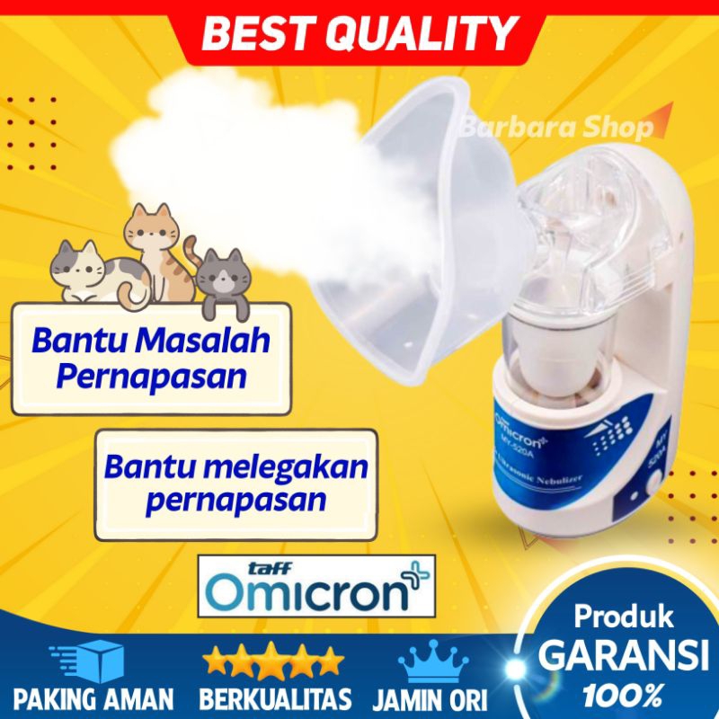 Jual Alat Uap Pernafasan Inhale Nebulizer Portable Terapi Asma Anak ...