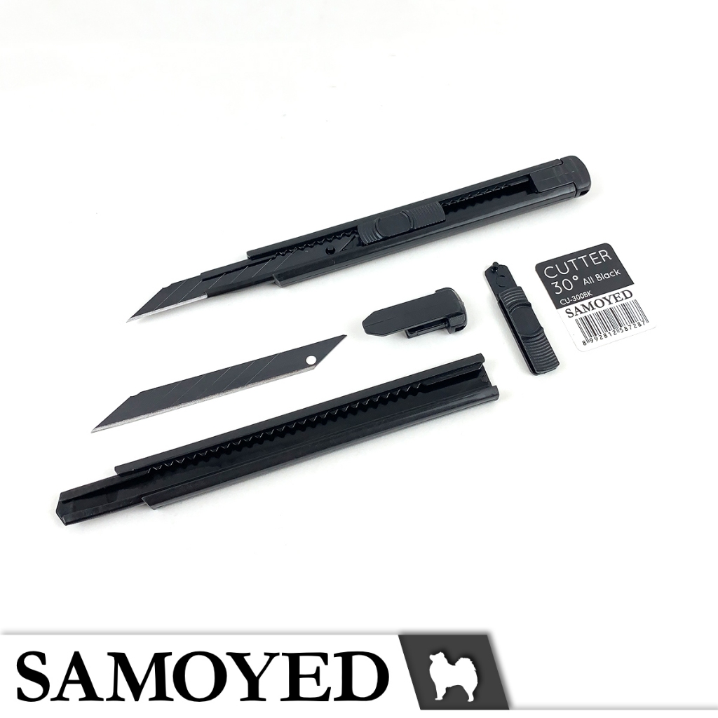 Jual Cutter / Kater Kecil Hitam 30 Derajat / Degrees Stainless All ...